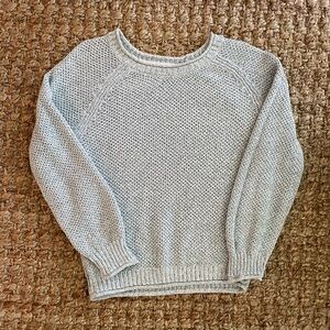 Faherty Blue Crew Neck Sweater